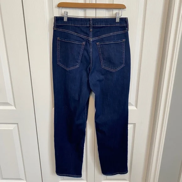 Old Navy Jeans Women’s Size 6 Size 6 Dark Blue High-Rise Wow Loose - Picture 3 of 15